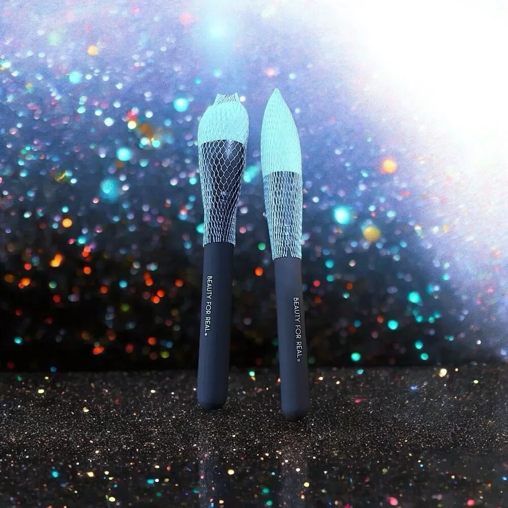 BEAUTY FOR REAL Perfect Precision Complexion Brushes Brand New in Package